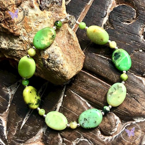 Chrysoprase Ovals Bracelet